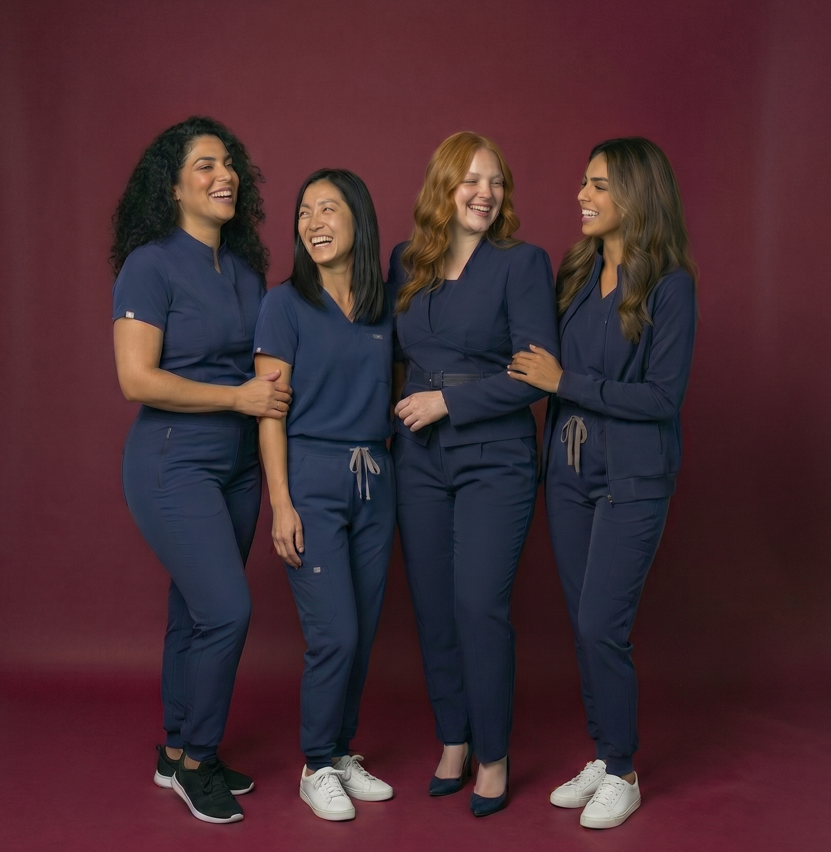 Medical Professional in Moncada Scrubs